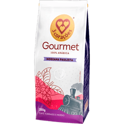 CAFE 3 CORACOES GOURMET 250G MOGIANA PAULISTA